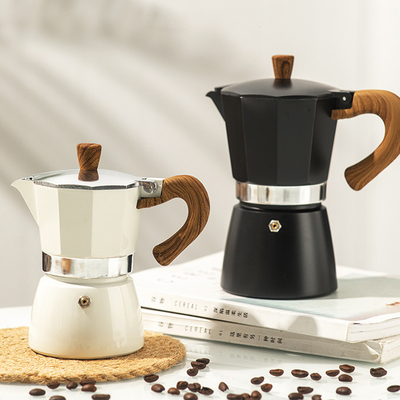 MEIMOKA Electric Espresso Makers Aluminum Alloy Moka Pot For 6 cups