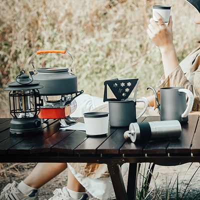 MEIMOKA V60 Drip Coffee Kit Camping Travel Coffee