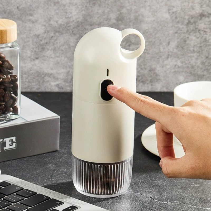 MEIMOKA Portable Electric Burr Coffee Grinder Ceramic Coffee Mill Machine USB Charging Grinder